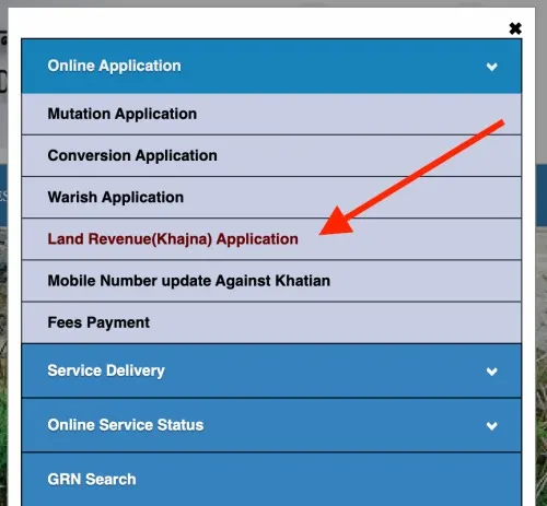 Land Khajana Revenue process