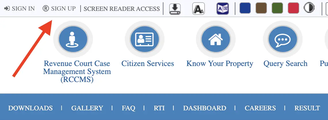 BanglarBhumi homepage