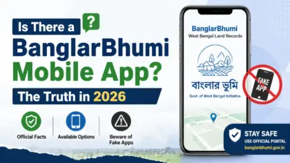 is there a banglarbhumi mobile app