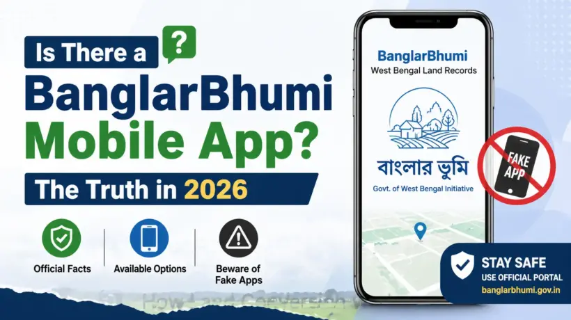 is there a banglarbhumi mobile app